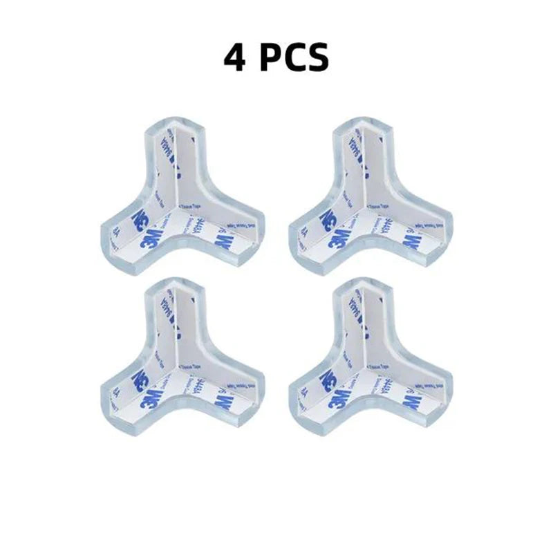 4Pcs/8Pcs/12Pcs Child Baby Safety Silicone Protector Table Corner Edge Protection Cover Children Anticollision Edge & Guards