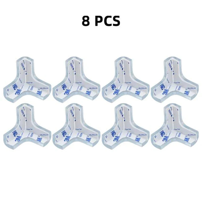 4Pcs/8Pcs/12Pcs Child Baby Safety Silicone Protector Table Corner Edge Protection Cover Children Anticollision Edge & Guards