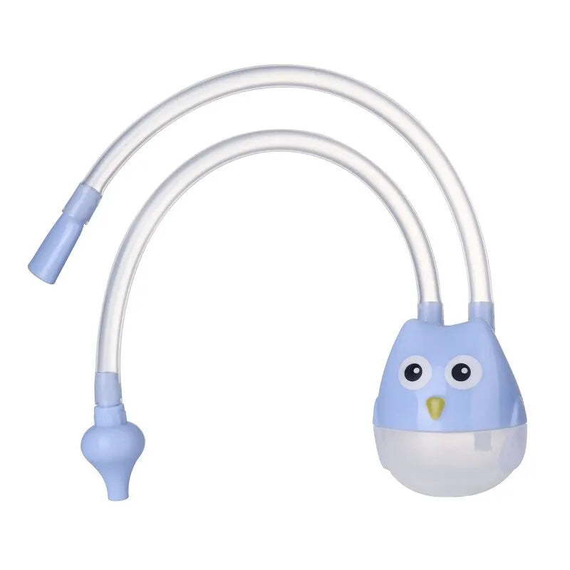 Baby Nasal Aspirator Mouth Suction Type Nasal Absorption Cleaner for Infant Anti Reflux Silicone Booger Suction Pipe