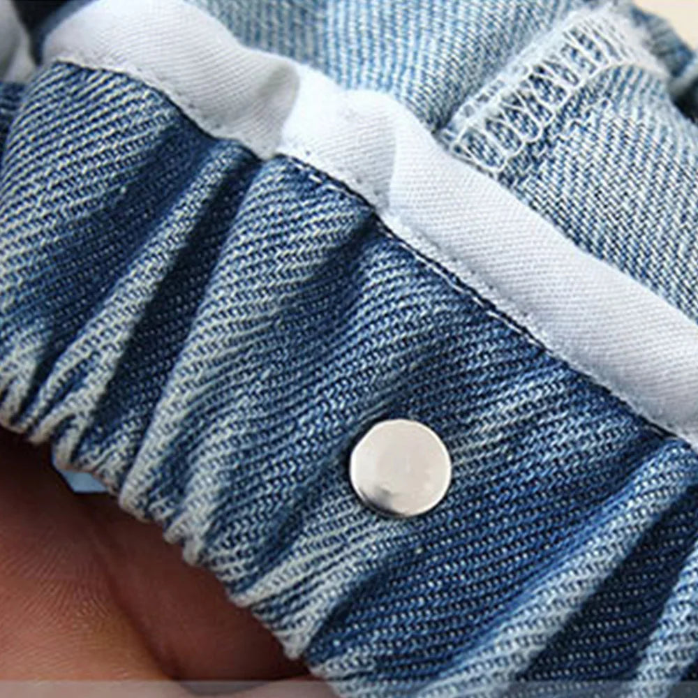 Girls Denim Skirt Fashion Denim short Skirts Summer Baby Korean Style Skirts Wrap Buttocks for Girls Teenager Half Skirt