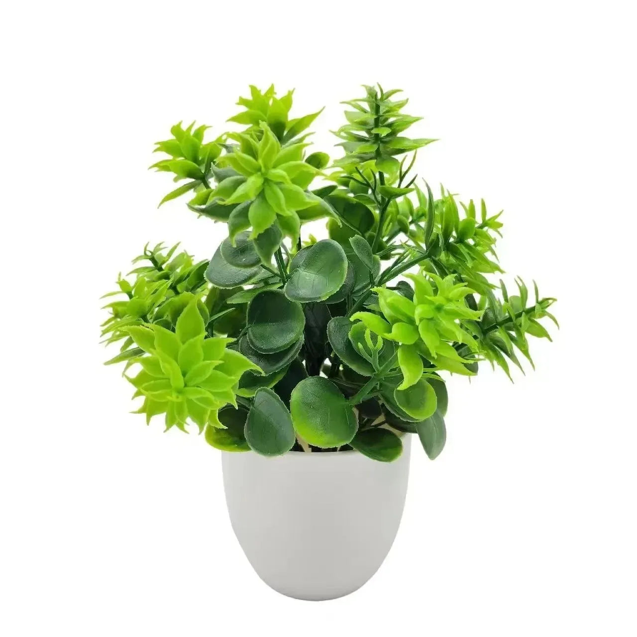 1PCS Artificial Potted Plant Scene Desktop Home Office Shelf Decor Tabletop Landscape Bonsai Wedding Room Party Accessories Vine