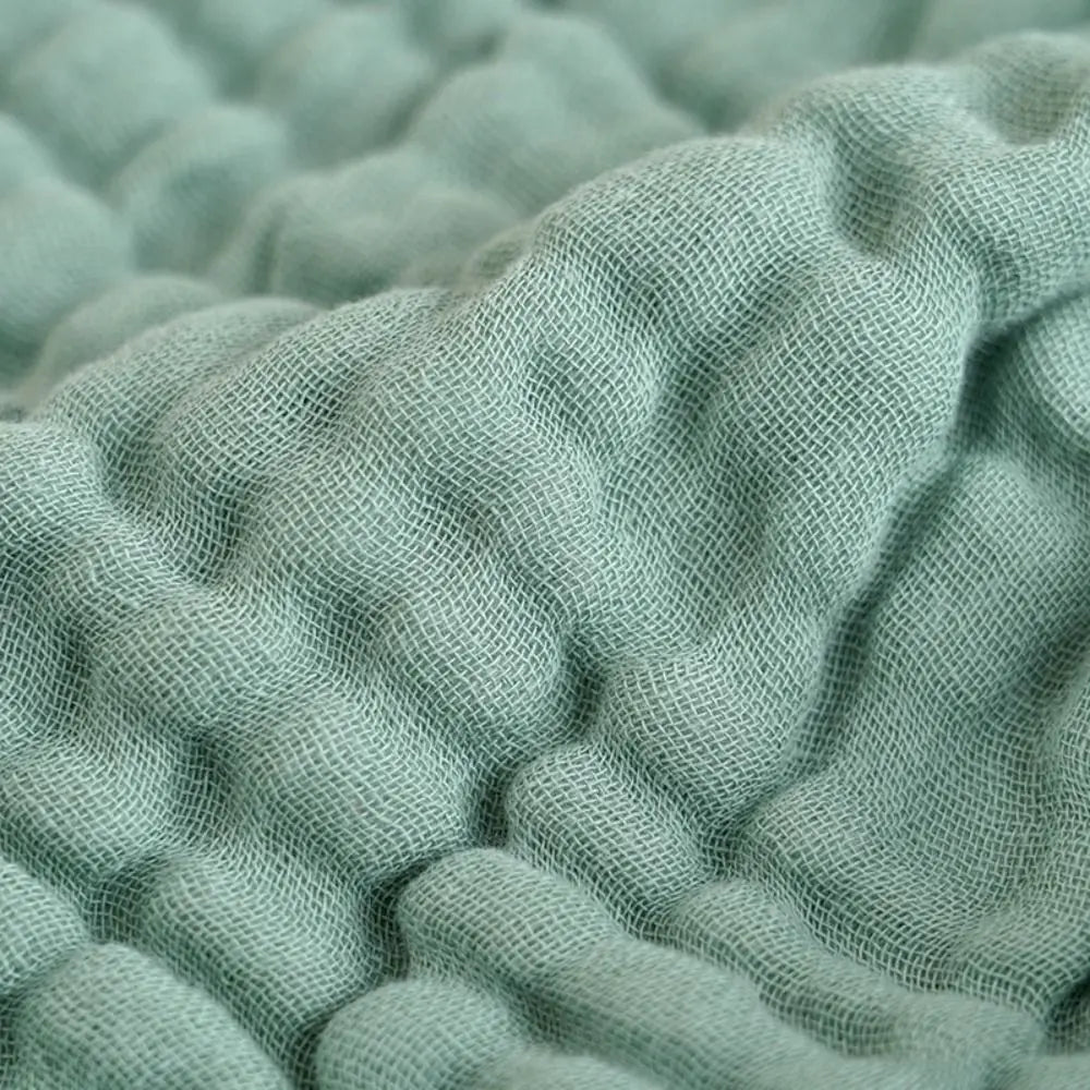 Multicolor Cotton Baby Muslin Burp Cloths Large Breathable Newborn Bib 6 Layers Burping Cloths for Boys Girls