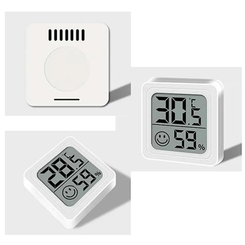 4pcs Digital Thermometer Hygrometer Indoor Mini Temperature LCD Electronic Monitor Hygrometer Outdoor Room Baby