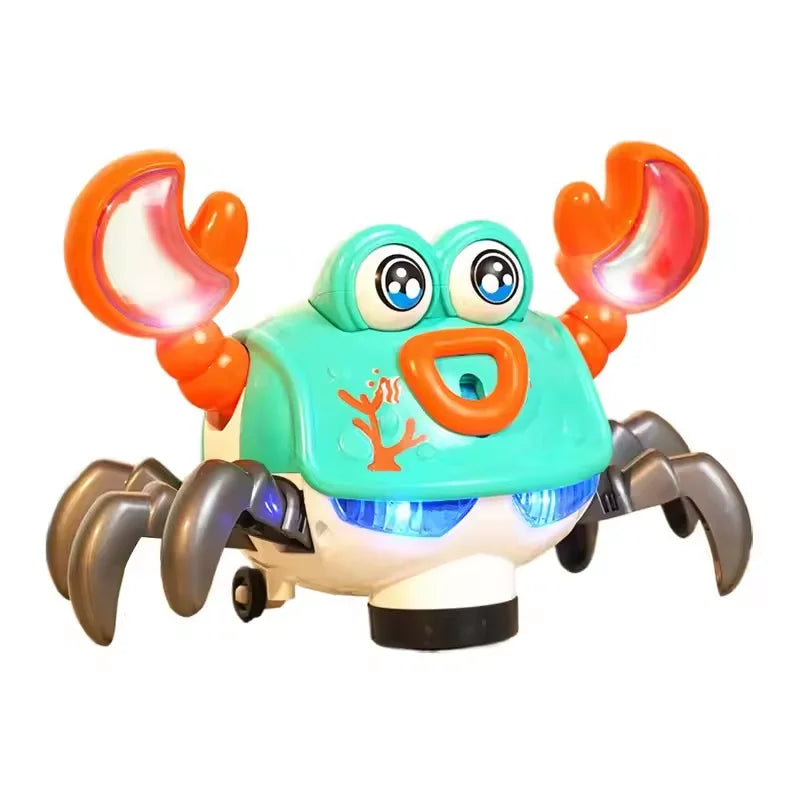 Dancing Crab Run Away Toy for Babies Crawling Interactive Escape Crabs kids electronic toys Birthday Christmas Gift No Battery